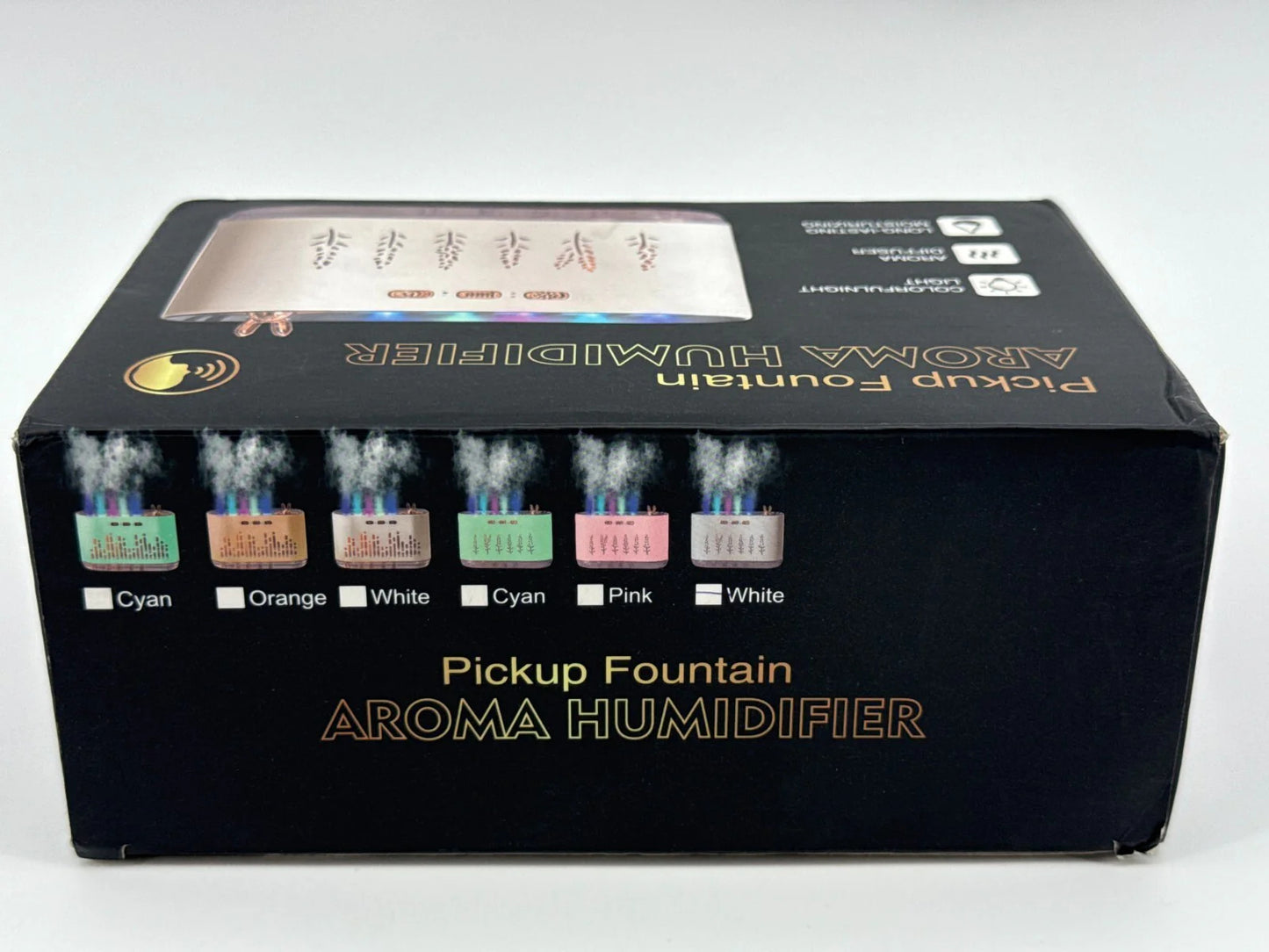 Pickup Fountain Aroma Humidifier Night Light USB Diffuser Large Capacity NEW