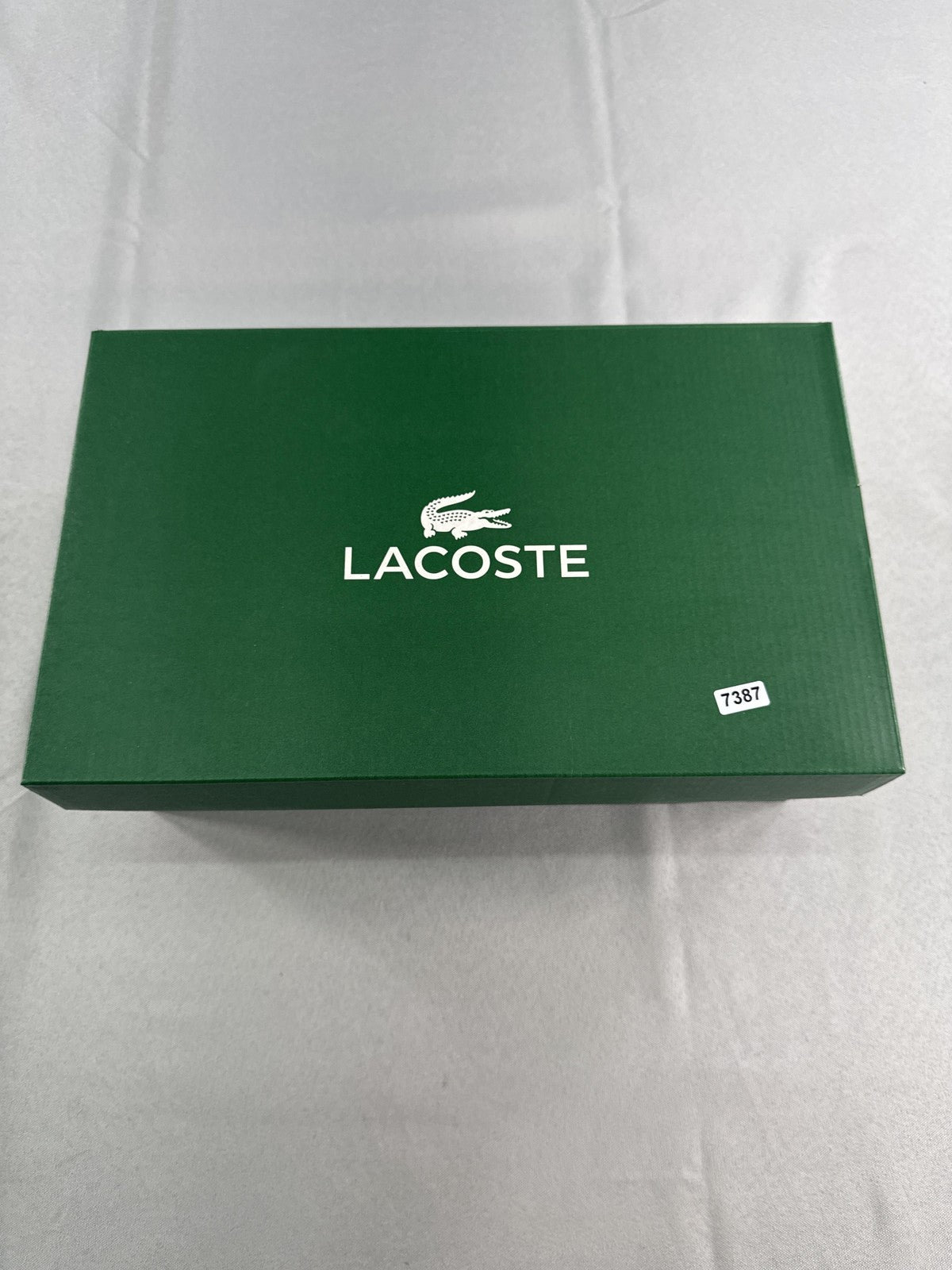 Lacoste Baseshot Pro 125 Shoes Mens Size 12 White Leather Sneakers 749SMA0063