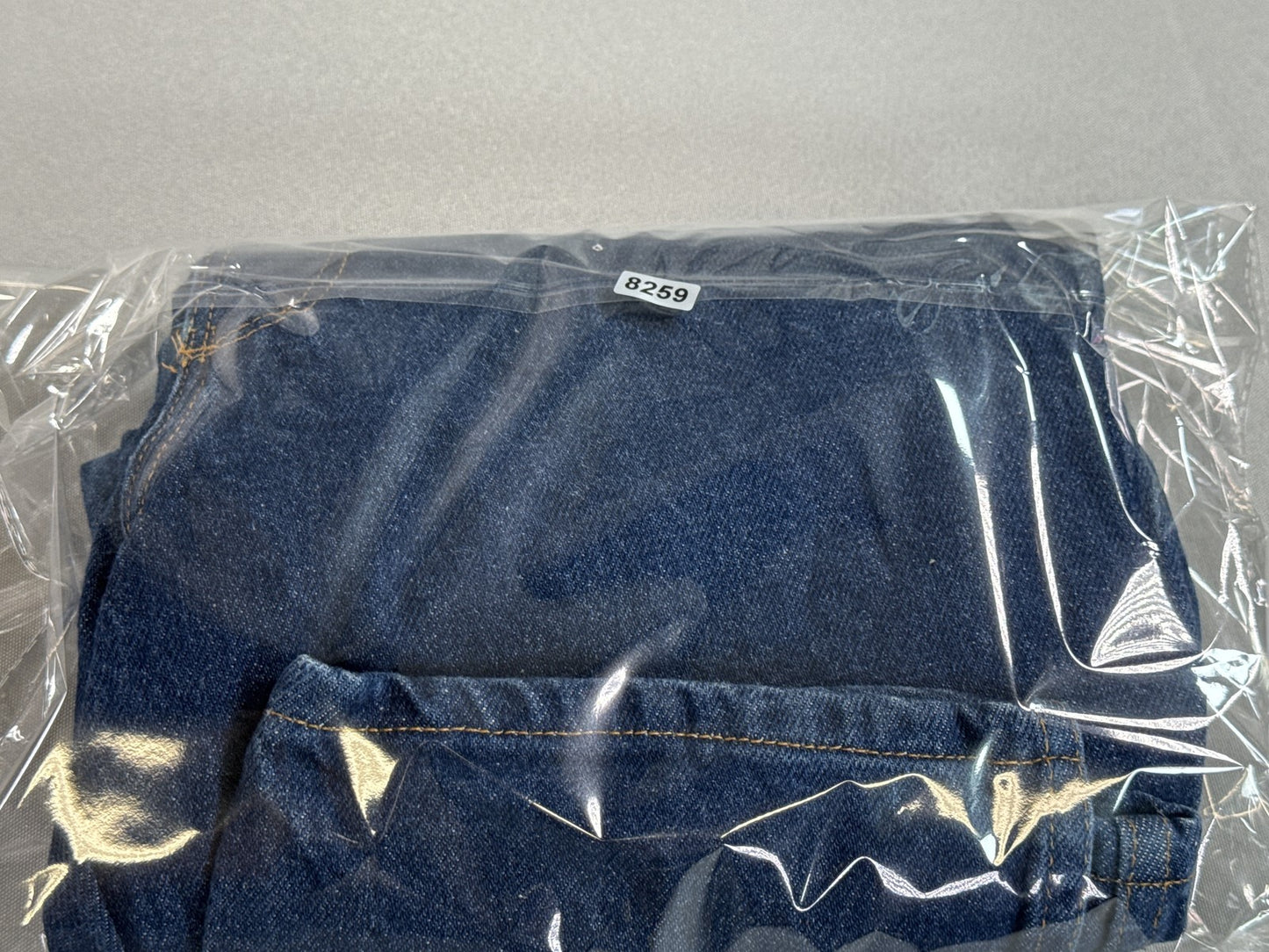 Unbranded High Rise Straight Leg Jeans Womens 8 Blue 100% Cotton Vintage Denim