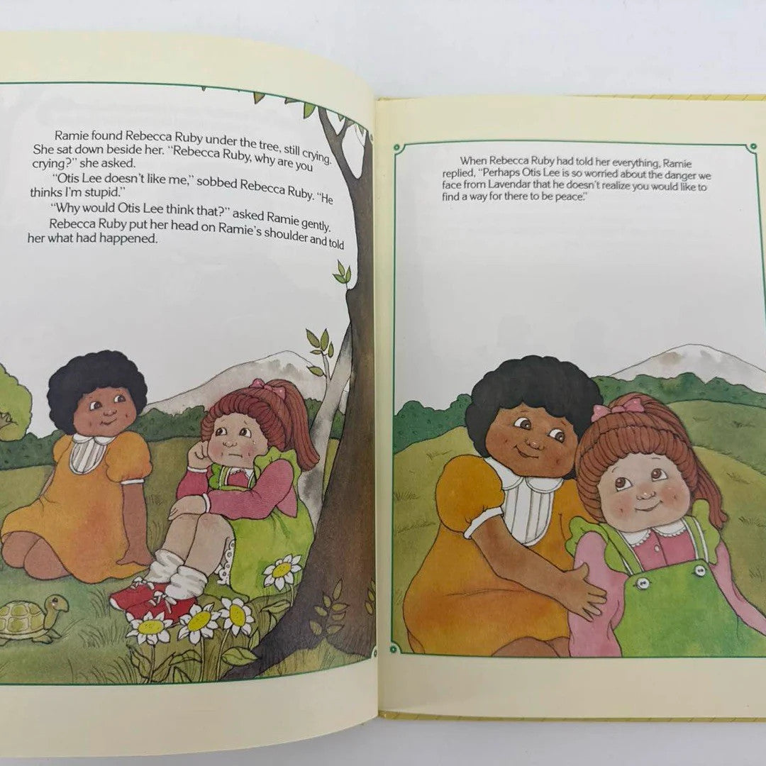 Cabbage Patch Kids Making Friends Book 1984 Parker Bros HC Vintage CPK Unbranded