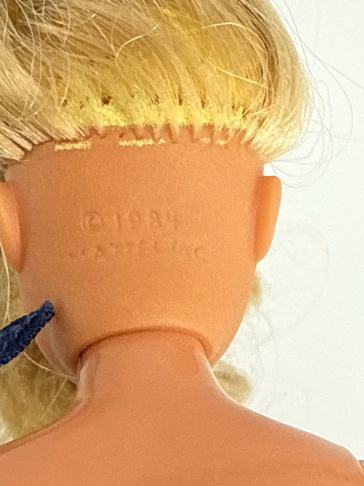 Mattel Barbie 1985 1021 Tropical Skipper Doll Swimsuit & Ruffle Apparel