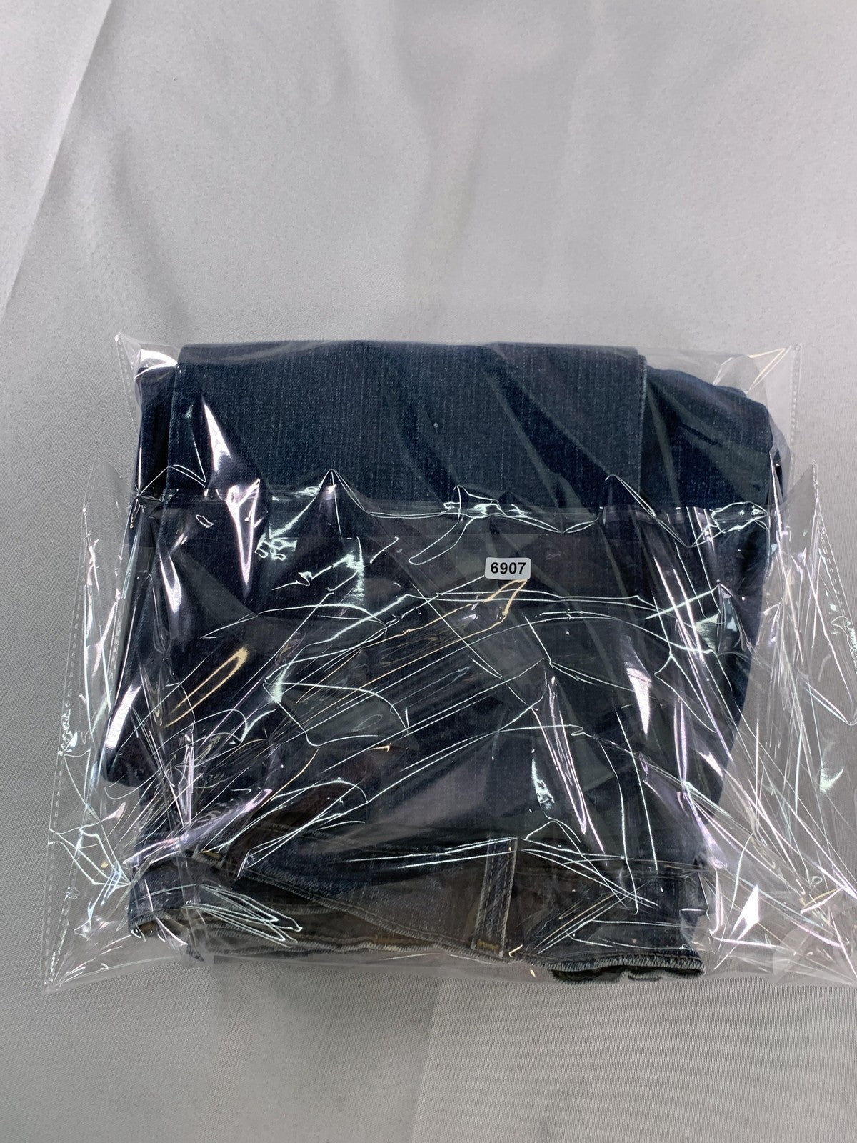 Arizona Jeans Mens 38x30 Blue Denim Original Bootcut Flex Distressed Pants 99
