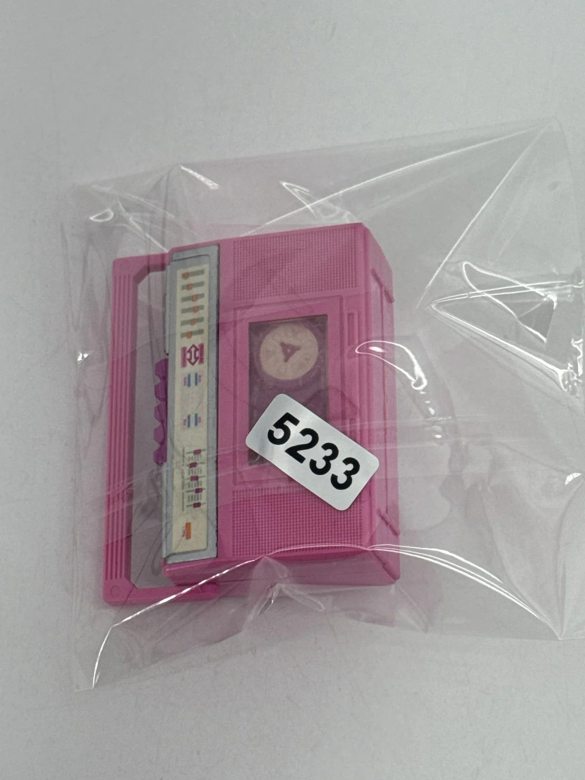 Barbie Pink Boombox Cassette Wind-Up 1980s Action Accents Radio Mattel Retro