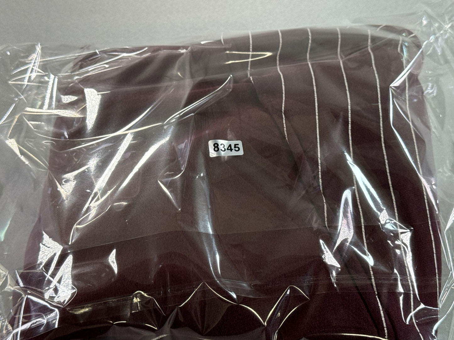 FILA Burgundy Joggers Pants L Cotton Blend Graphic Elastic Waistband Drawstring