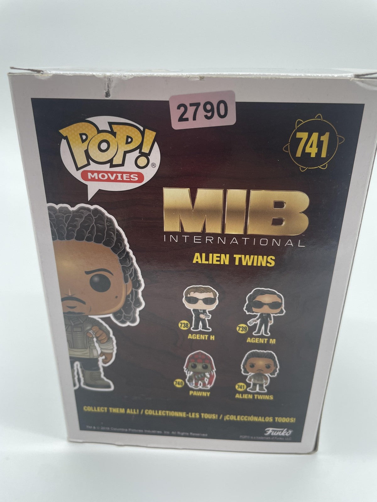 Funko Pop Movies MIB International Alien Twins 741 Vinyl Figure Multicolor Black