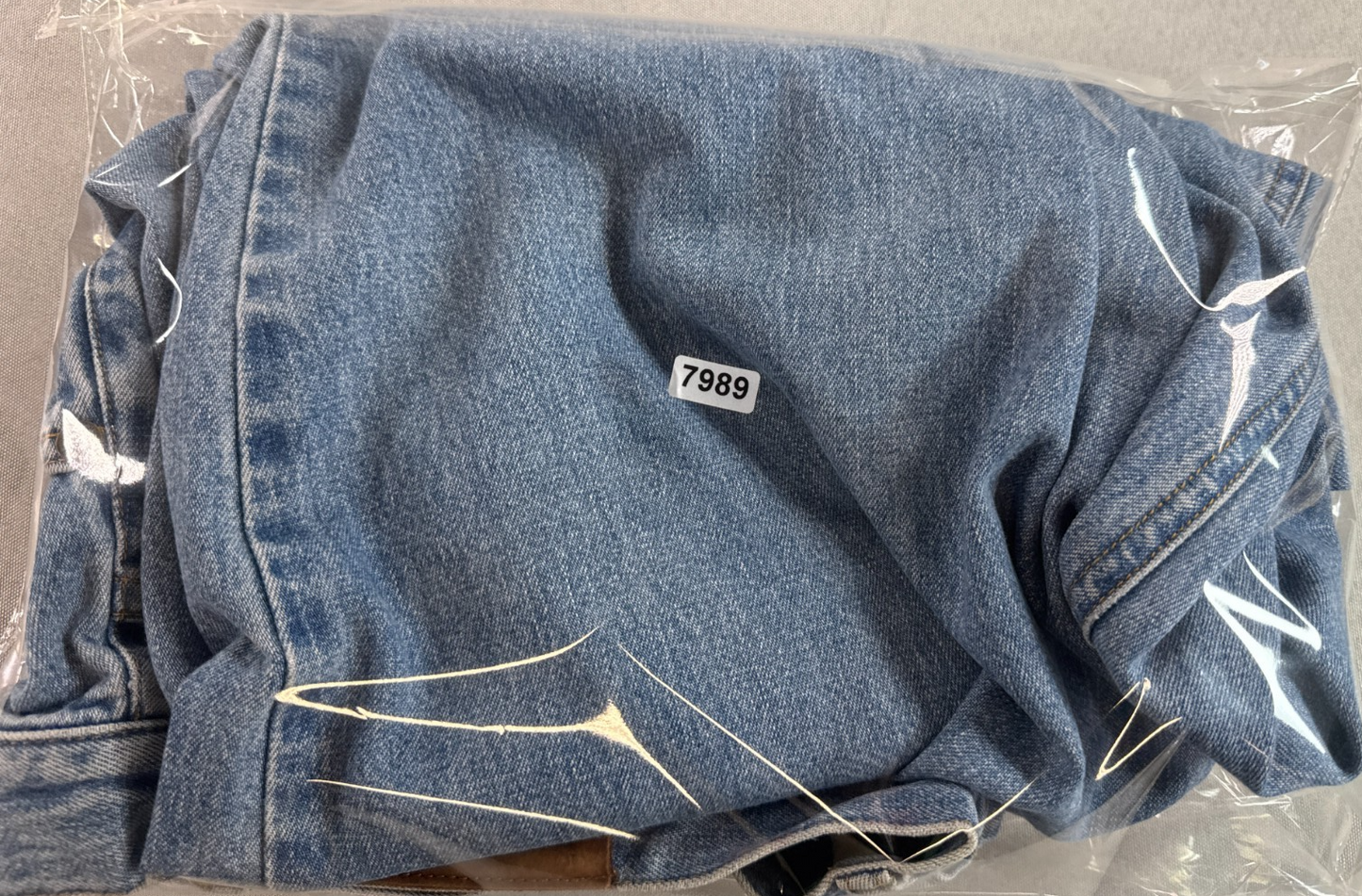 RALPH LAUREN JEANS 16 Womens Crop Capris Light Wash Blue Denim Side Slit Pants