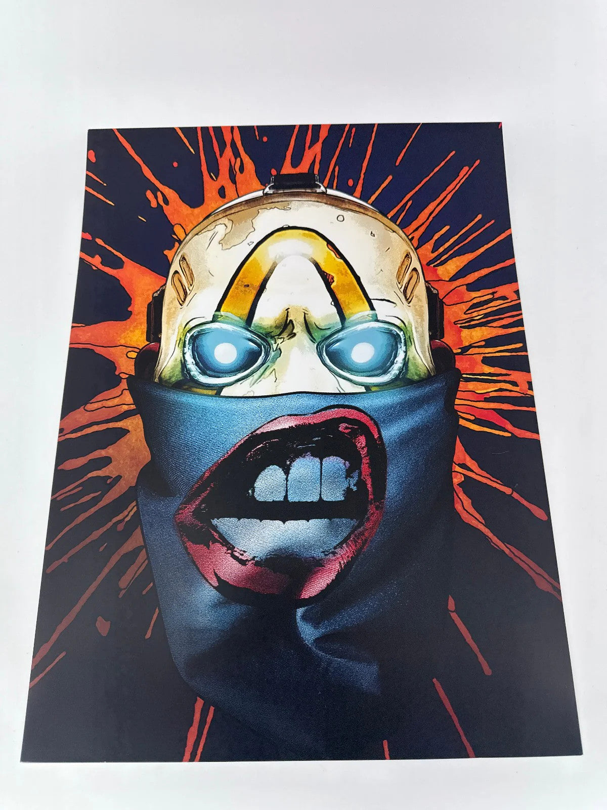 Borderlands Vault Mask Art Print Set x9 Video Game Promo Poster Bundle Unsigned