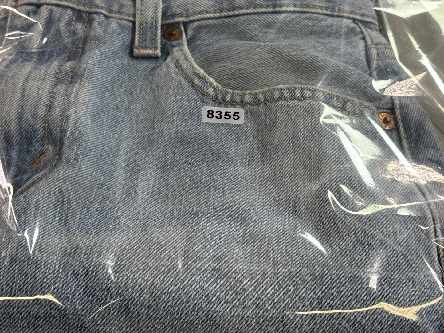 Levi's 510 Straight Jeans 30 Unisex Light Wash Denim Vintage Leg Made in