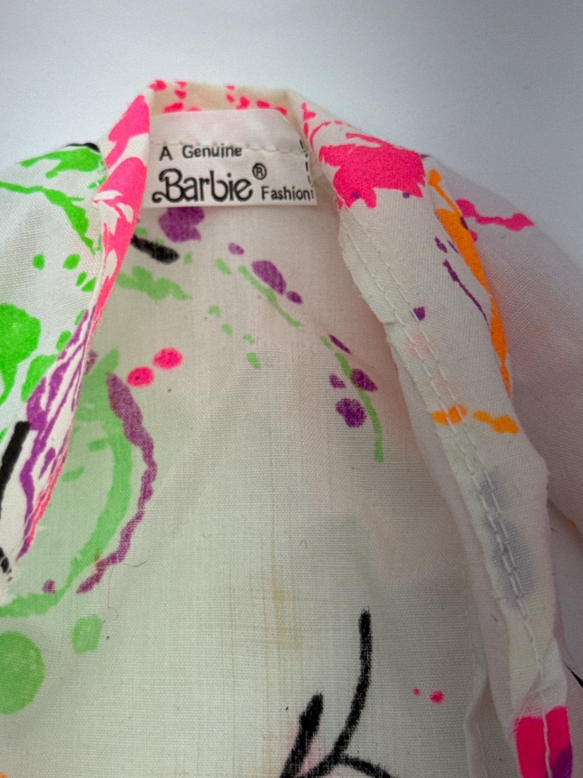 Vintage Barbie Clothes Lot Genuine Barbie Fashion Tagged 1970s 80s Dress Jacket