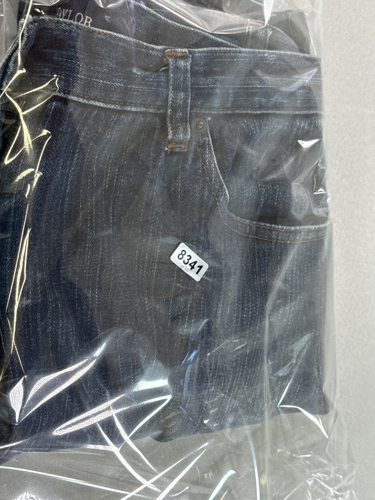 Ann Taylor Classic Straight Leg Jeans Womens 2P Blue Cotton Spandex Stretch Slim