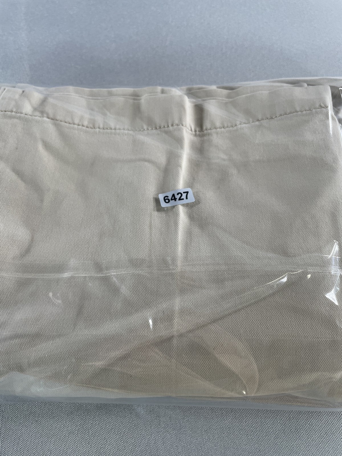 French Laundry Sport Pants Womens 12P Beige Cropped Stretch Casual Capri Cotton