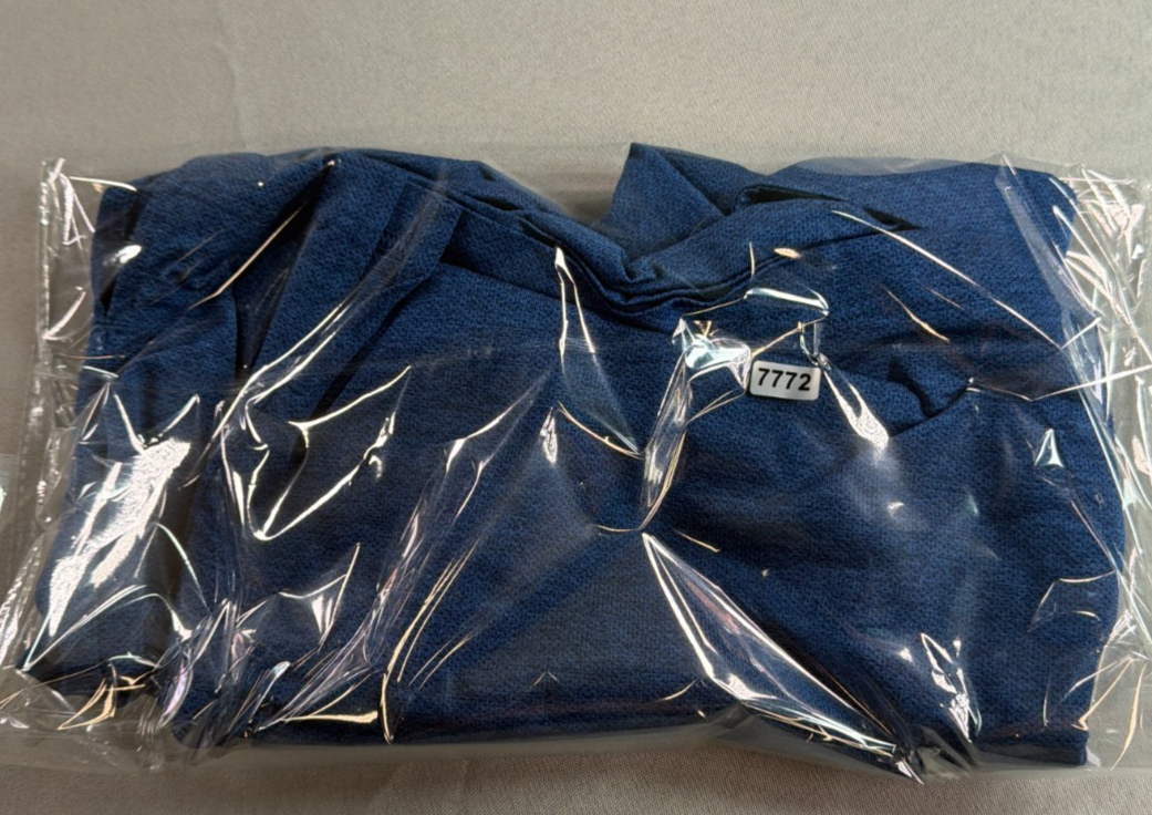 32 Degrees Cool Polo Shirt Mens XXL Blue Stretch Performance Golf Casual Tee