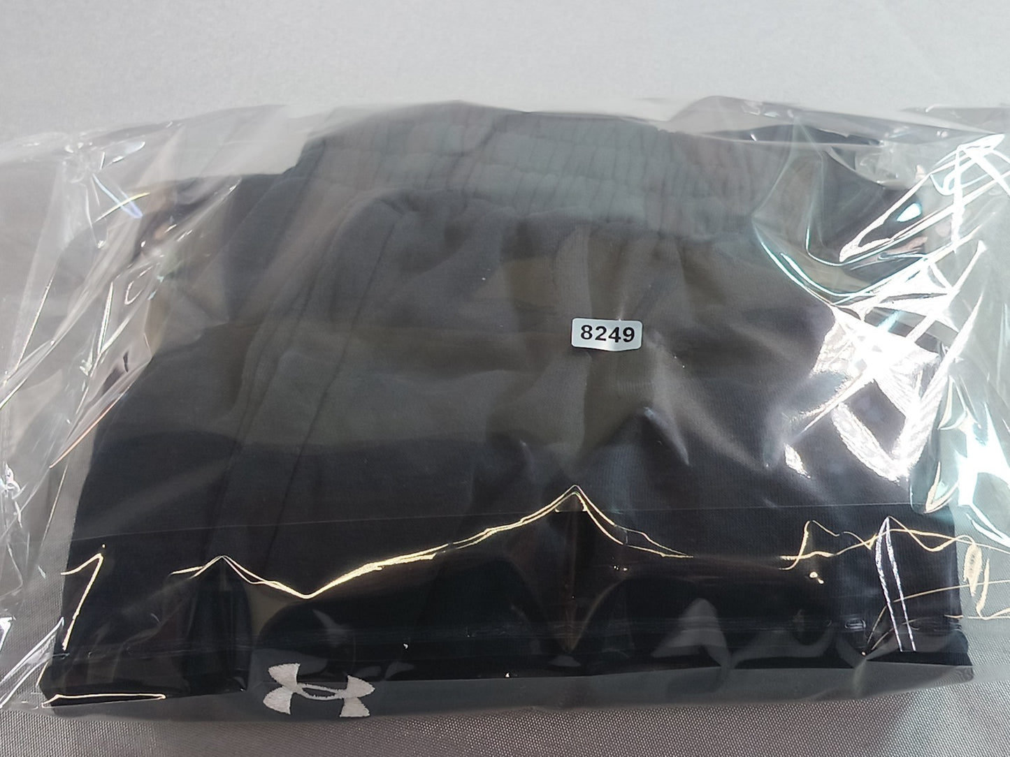 Under Armour Joggers Pants S S/P/CH Black Fleece Regular Fit Elastic Waist