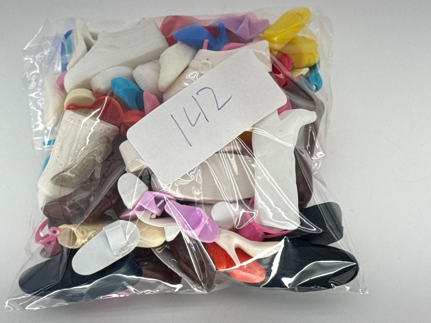 Barbie Doll Shoes Huge Lot Vintage Mixed Heels Boots Sneakers Cowboy Ken 100+pc