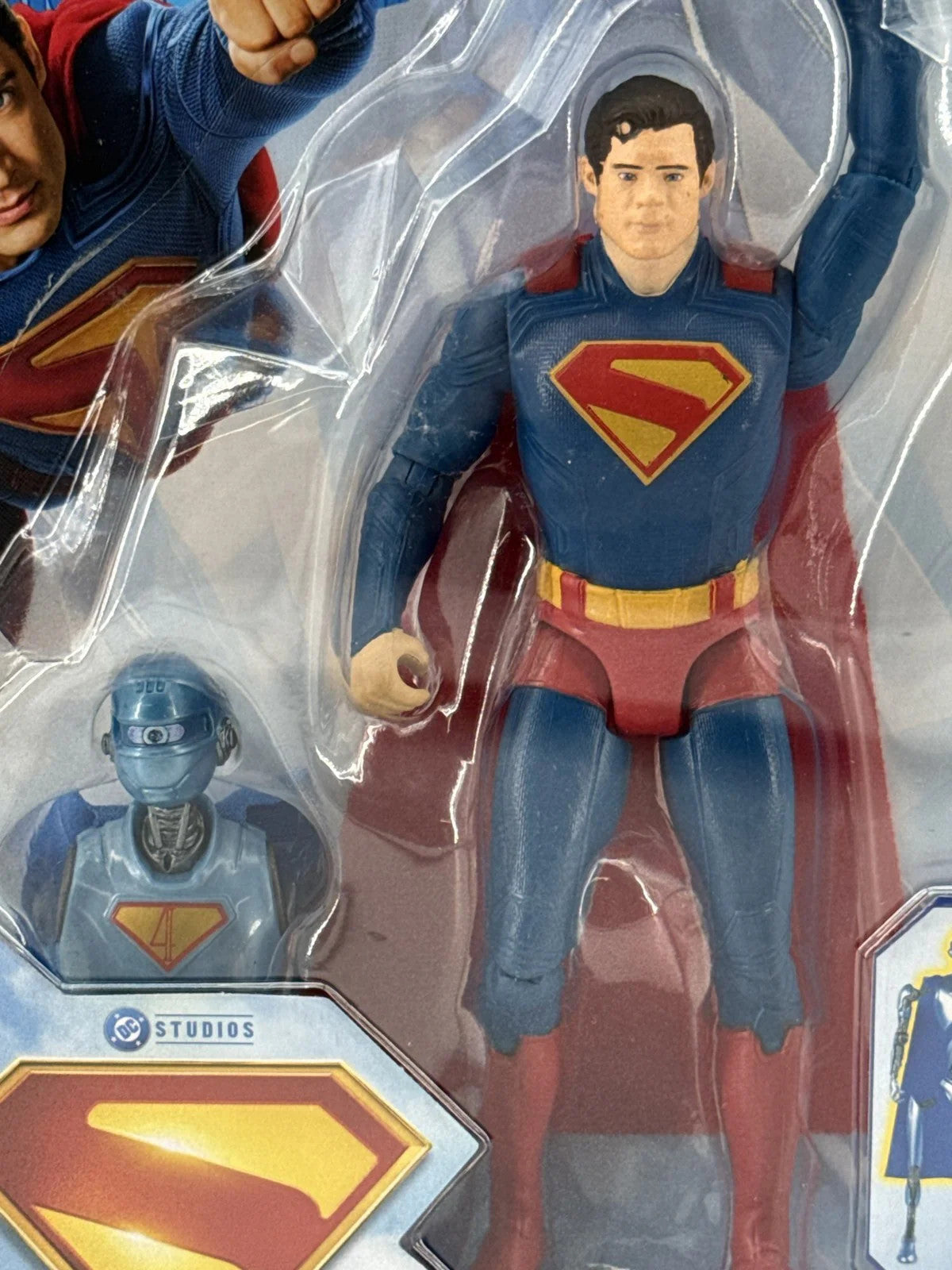DC Comics Superman Movie Figure 6" Engineer BAF Spin Master 6quot Apparel