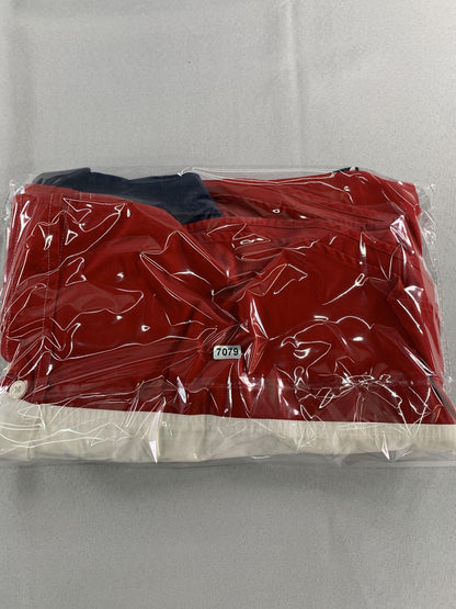 RedHead Shirt Mens XL Short Sleeve American Flag Stars Stripes Button Down NWT