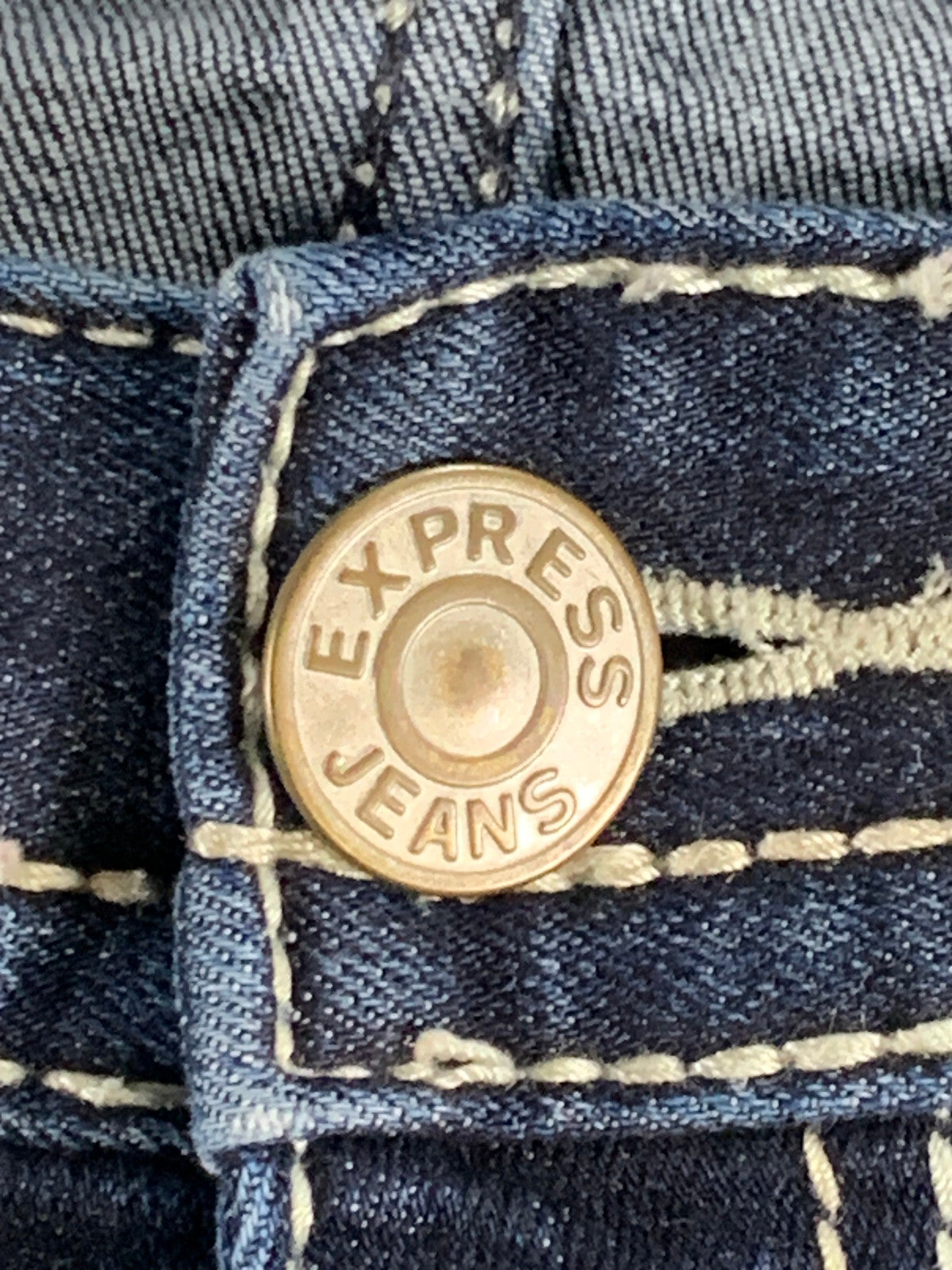 Express Stella Skinny Legging Jeans Women 00 Short Low Rise 28x26 Stretch Denim