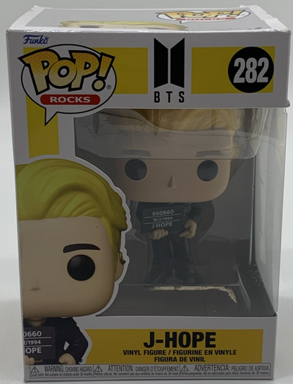 Funko Pop J-Hope #282 BTS Butter Edition Pop Rocks Vinyl Figure K-Pop Idol  NWT