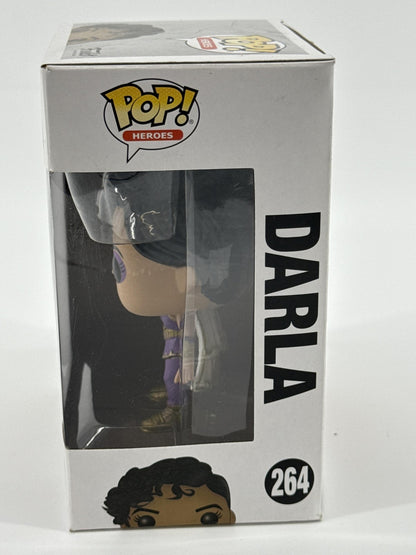 Funko Pop Heroes Shazam! DC Darla #264 Vinyl Figure Standard Size Purple Suit