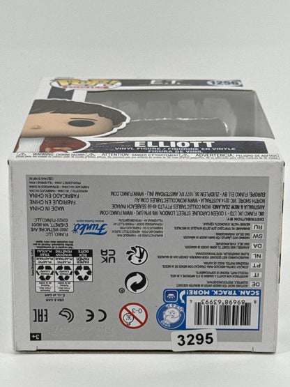 Funko Pop Movies E.T. Elliott 1256 Figure Vinyl Boxed 40th Anniversary White NWT