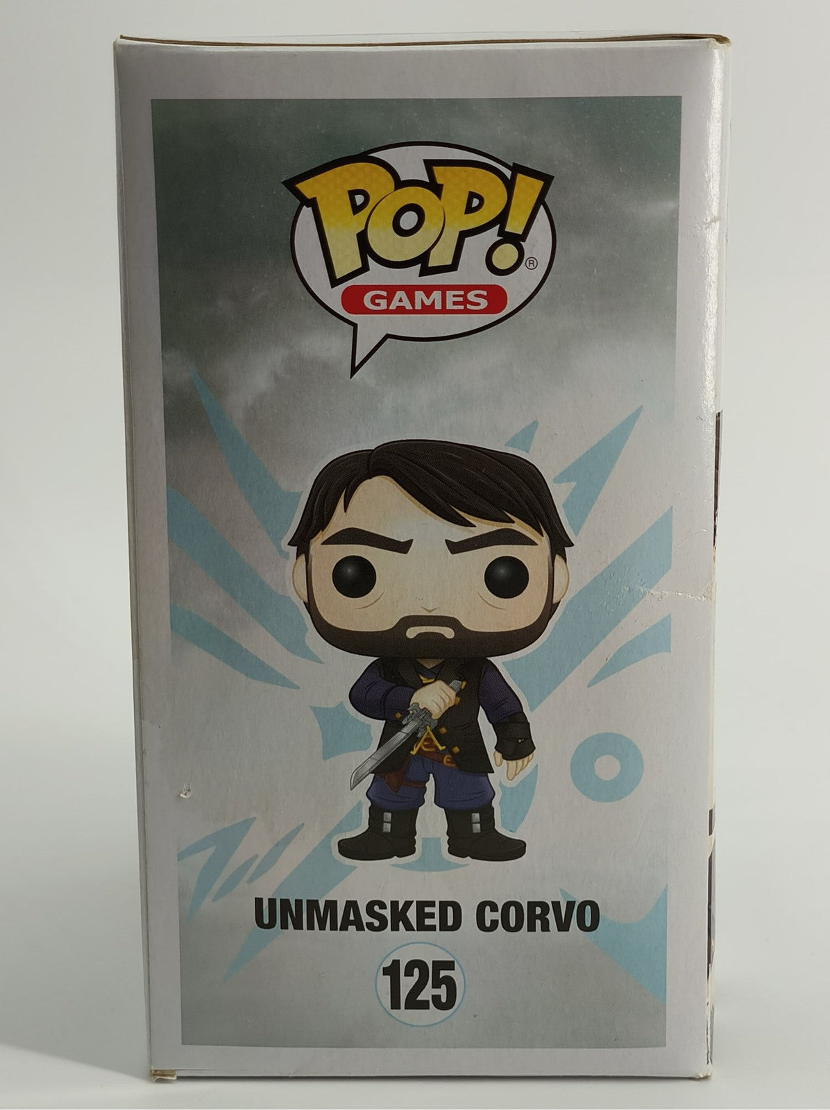 Funko Pop Games Unmasked Corvo 125 Dishonored 2 GameStop Exclusive Vaulted Boxed