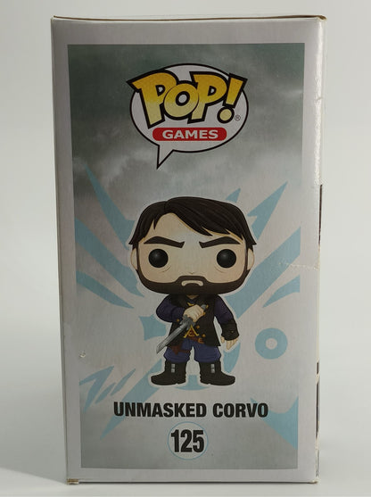 Funko Pop Games Unmasked Corvo 125 Dishonored 2 GameStop Exclusive Vaulted Boxed