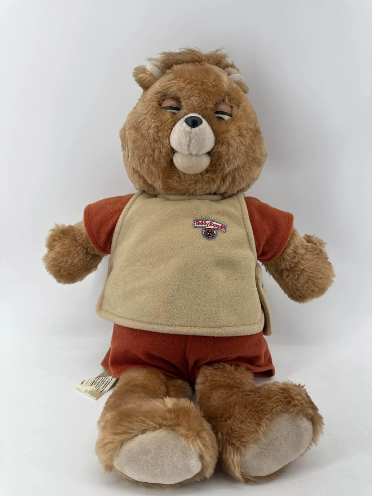Teddy Ruxpin 1985 Talking Bear Plush WOW sold as is for parts Unbranded Apparel