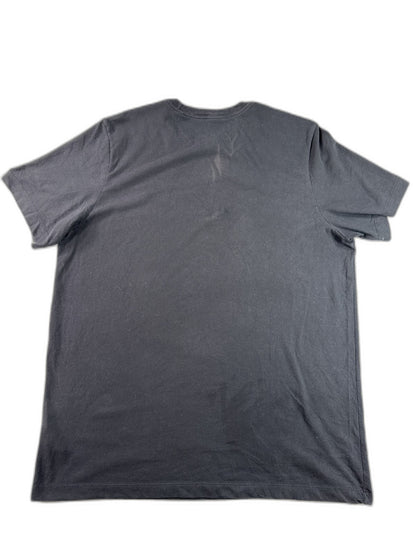 Nike Dri Fit Graphic Tee L Mens Black Crewneck Short Sleeve Cotton Athletic