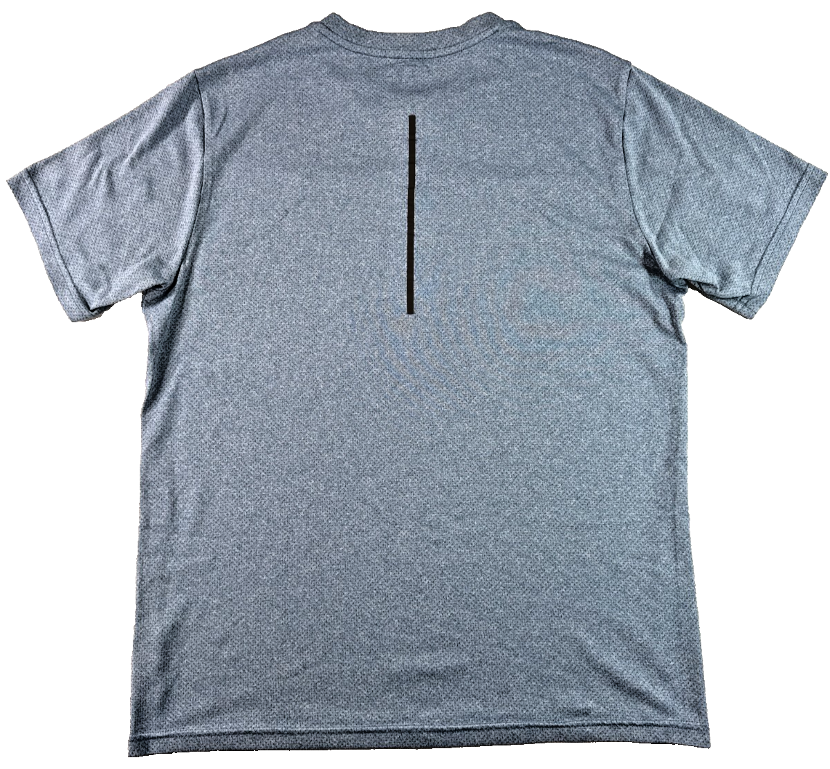 New Balance Mens M Slate Blue Performance Athletic Tee Short Sleeve Mesh Running