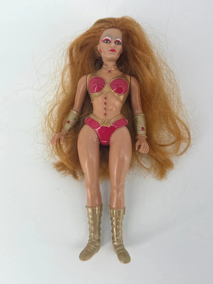 Rubee Golden Girl Guardians Galoob 1984 Action Figure Armor Belt Weapons Vtg