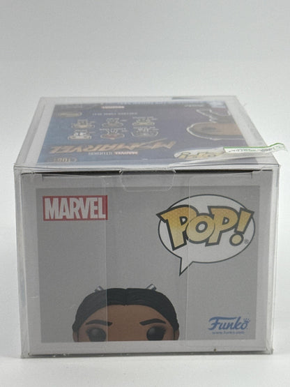 Funko Pop Najma 1081 Ms Marvel Bobblehead Vinyl Figure With Protector Multicolor