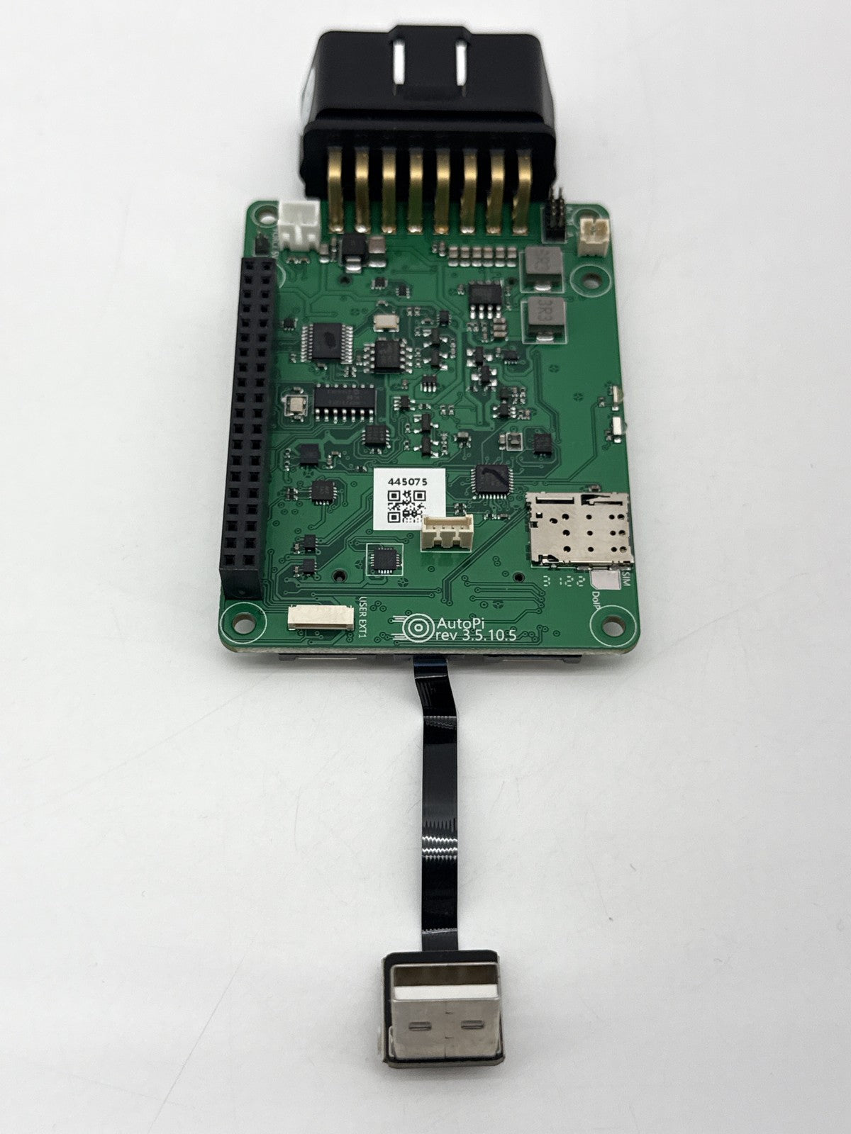 AutoPi IoT Platform Board Green Circuit Electronic Module USB Connector OBDII