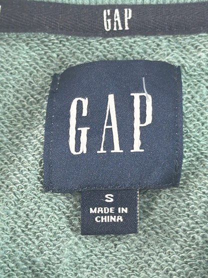 Gap Mint Green Henley Sweatshirt Womens Small Pullover Long Sleeve Casual Top