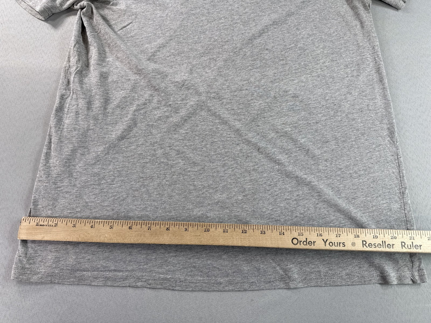 Volcom Graphic Tee S Mens Gray Cotton Blend Short Sleeve Crewneck Regular Fit