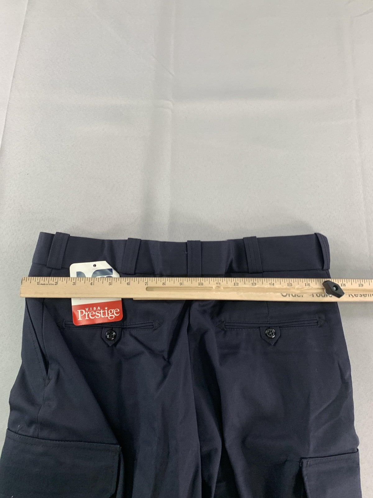 Code 3 Cargo Pants Mens 35 Navy Visa Prestige Tactical Uniform Work USA M3031 on