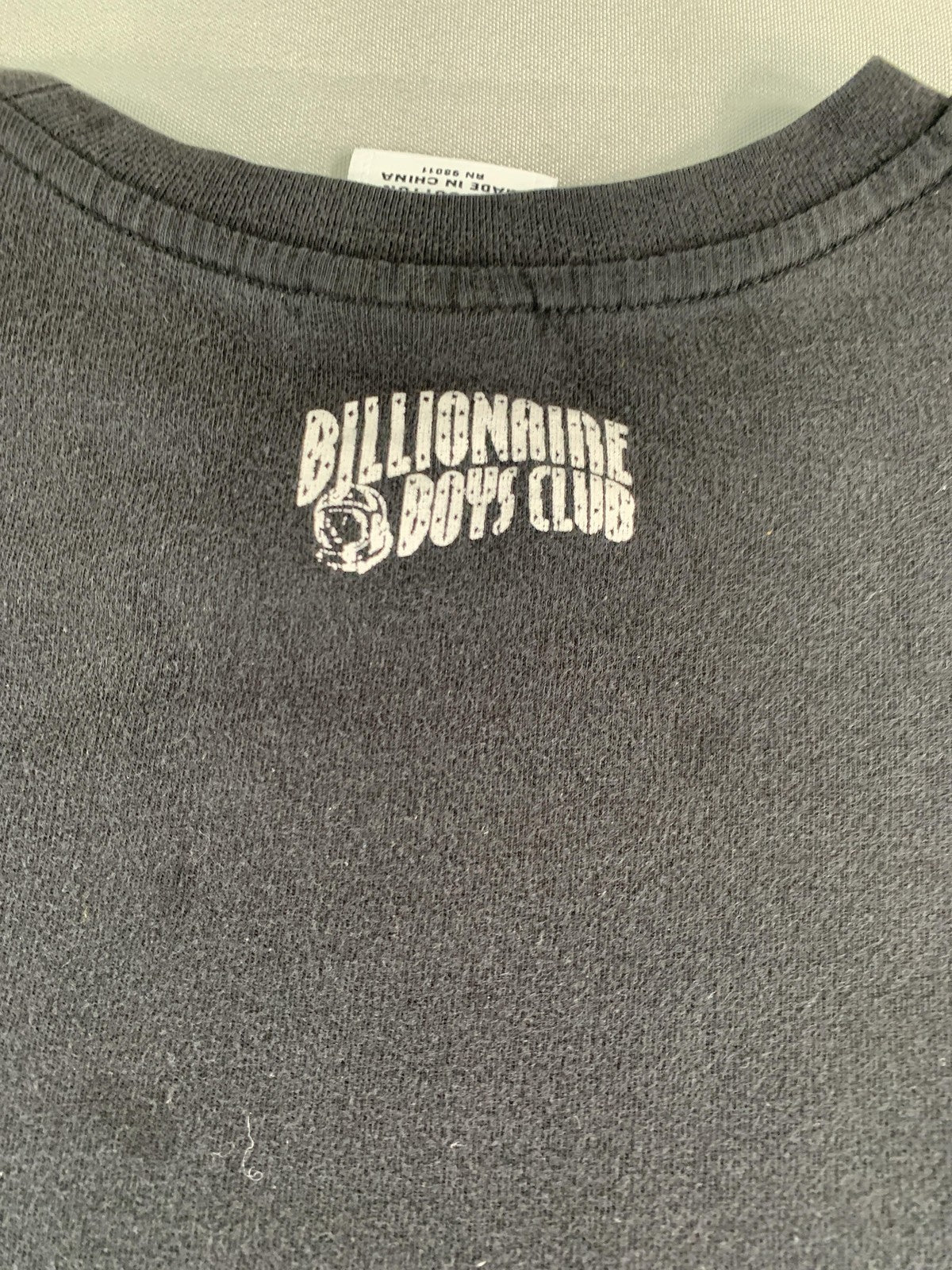 Billionaire Boys Club Shirt Mens Large Black Helmet Logo Graphic Tee 2003 Cotton