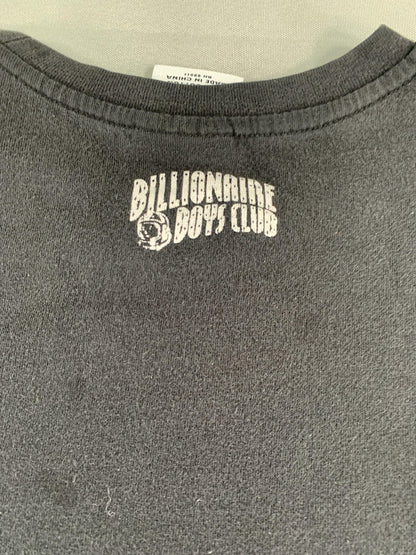Billionaire Boys Club Shirt Mens Large Black Helmet Logo Graphic Tee 2003 Cotton