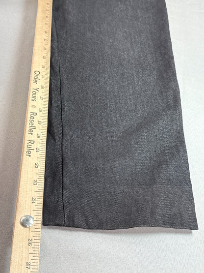 Pams Closet Pull On Pants Womens 20W Black Straight Leg Elastic Waist Casual