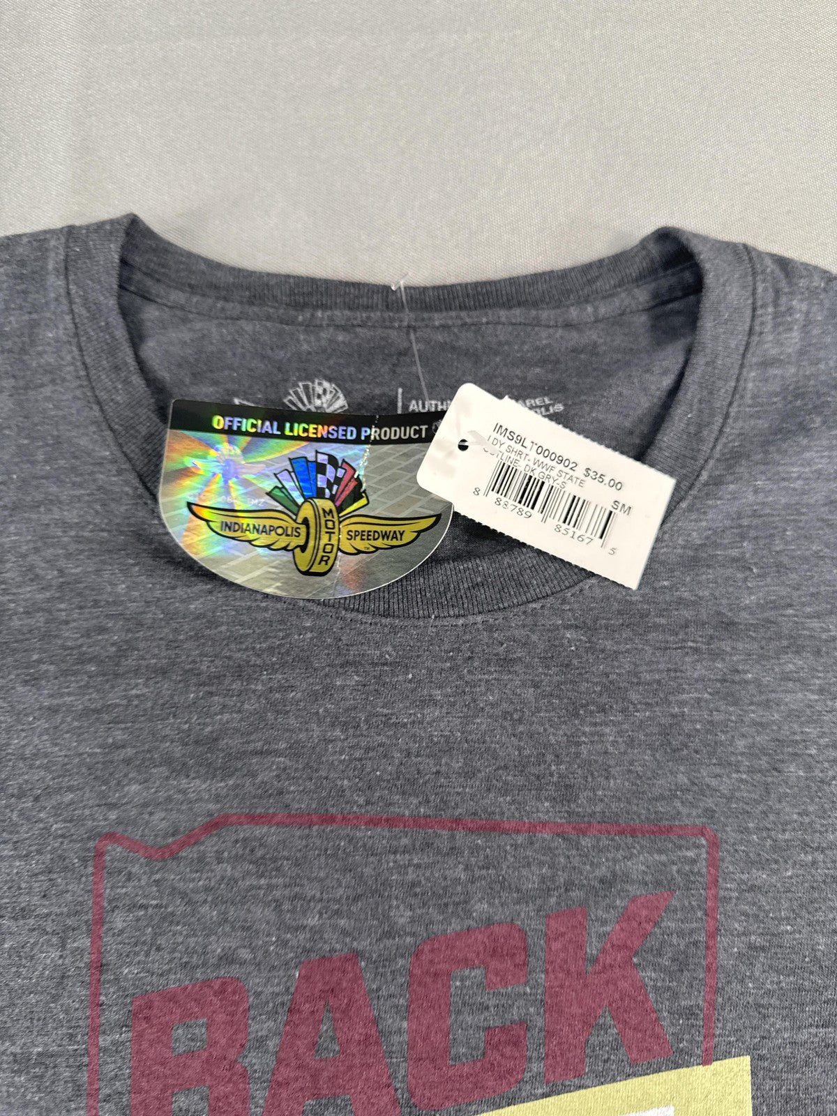 Indianapolis Motor Speedway Shirt Womens Small Back Home Again Racing IMS Tee