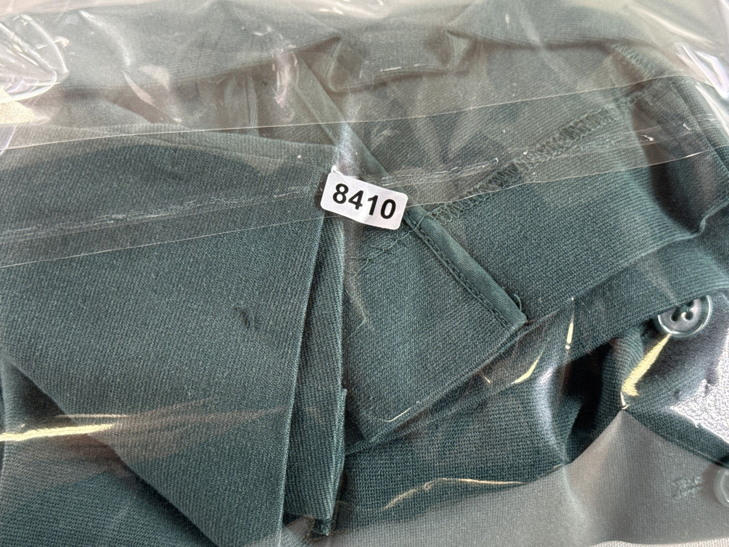 Merona Tailored Blazer M Teal Polyester Fit Notch Lapel Long Sleeve Single Solid