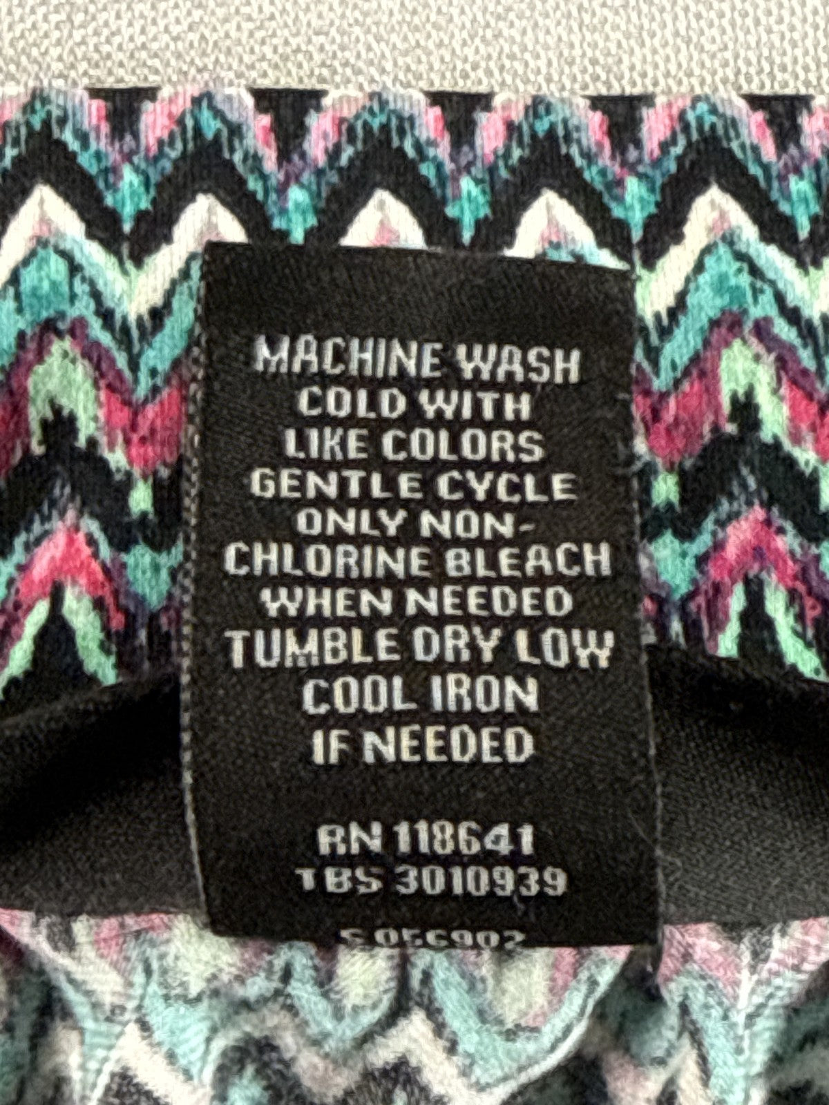 Lane Bryant Line Skirt 22 Plus 22/24 Multicolor All Over Print Polyester Spandex