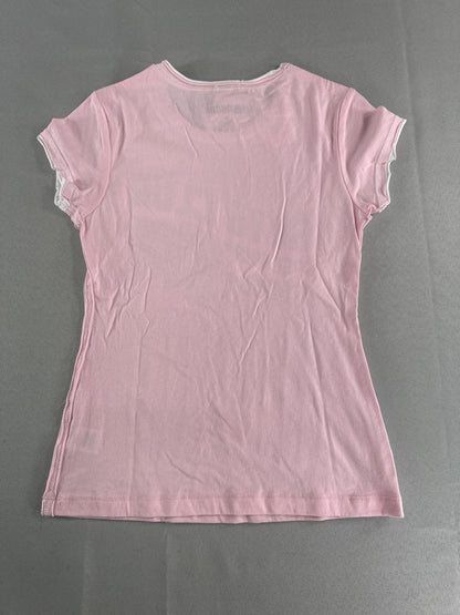 Auto Club Speedway Shirt Womens Small Pink NASCAR Racing Girl Graphic Tee New