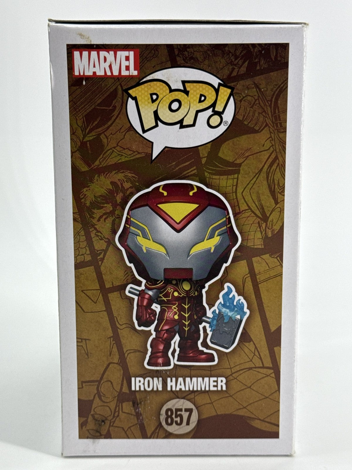 Funko Pop Marvel Iron Hammer 857 Infinity Warps Glow Special Edition GITD Boxed