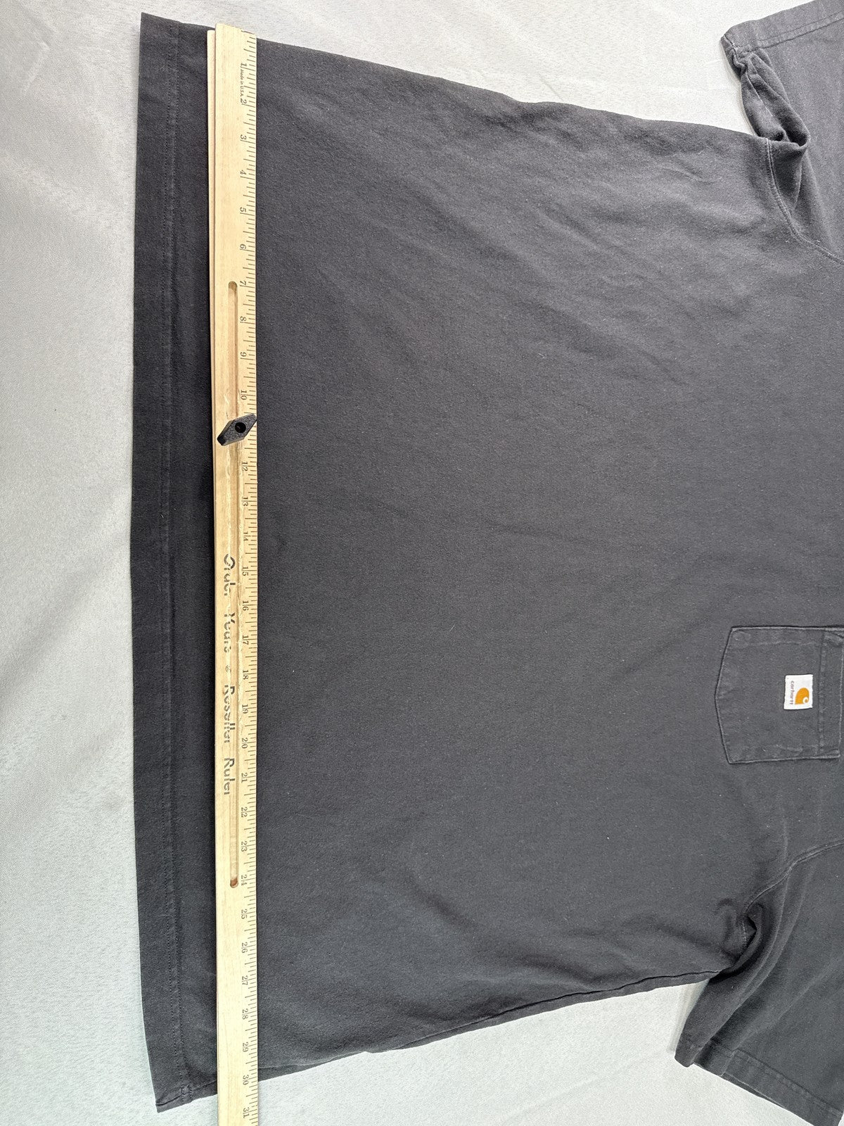 Carhartt K87 Pocket Tee 3XL Black Cotton Regular Fit Short Sleeve Graphic