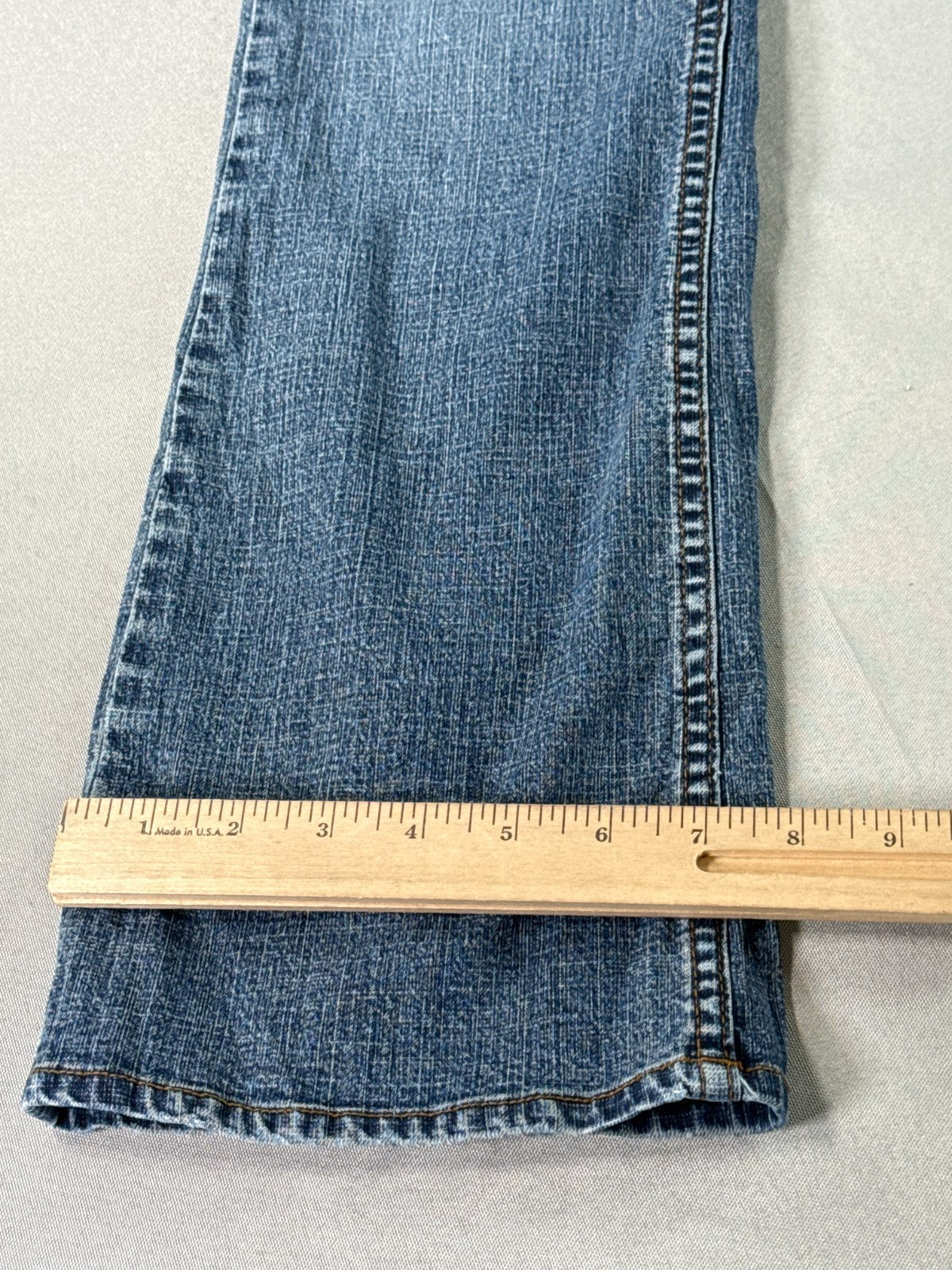 Old Navy Boot Cut Jeans Womens 2 Short Stretch Blue Denim Mid Rise Pants