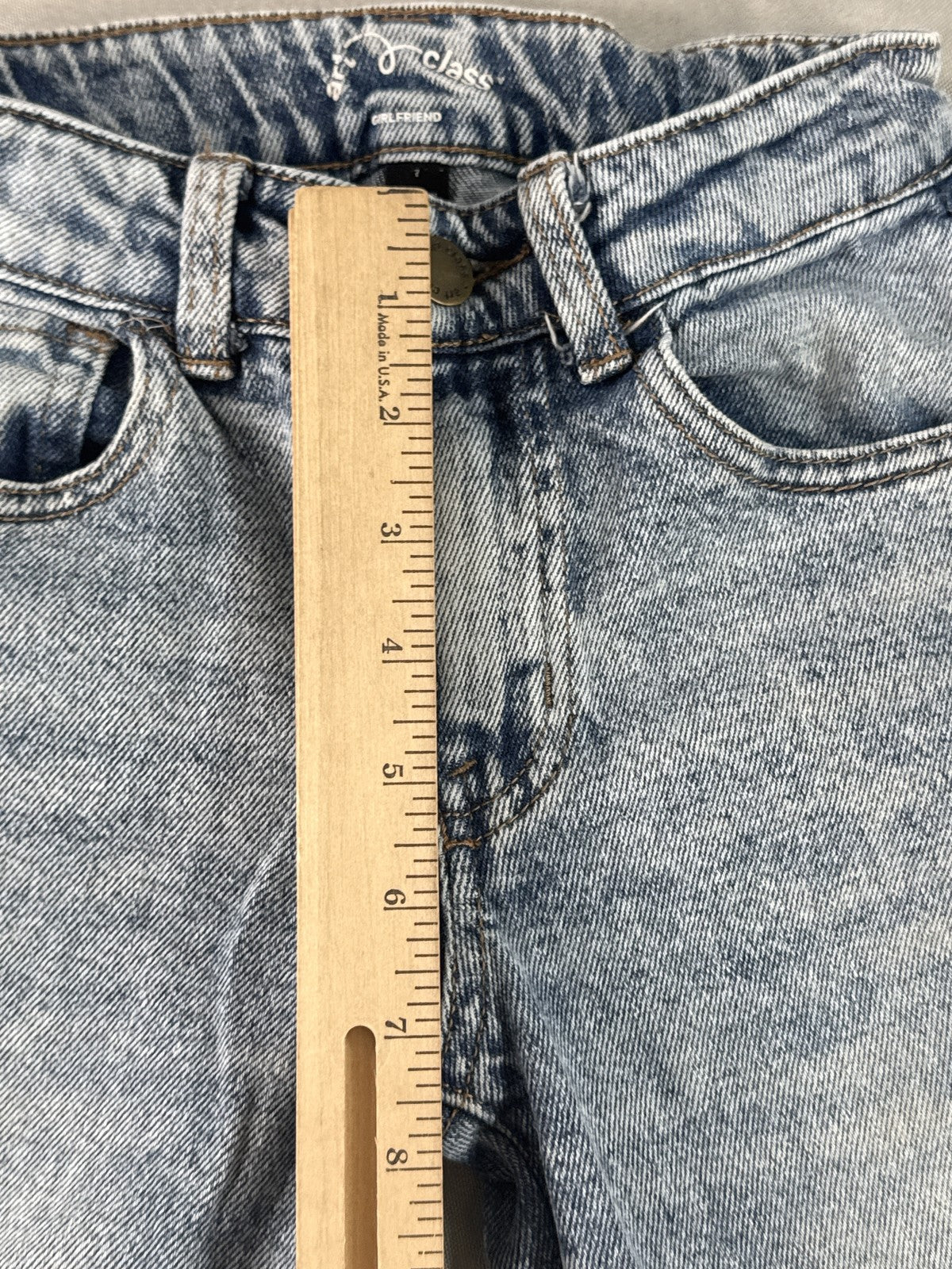 Art Class Relaxed Fit Jeans Girls 7 Blue Algodón Spandex Denim Wear Slim HOT