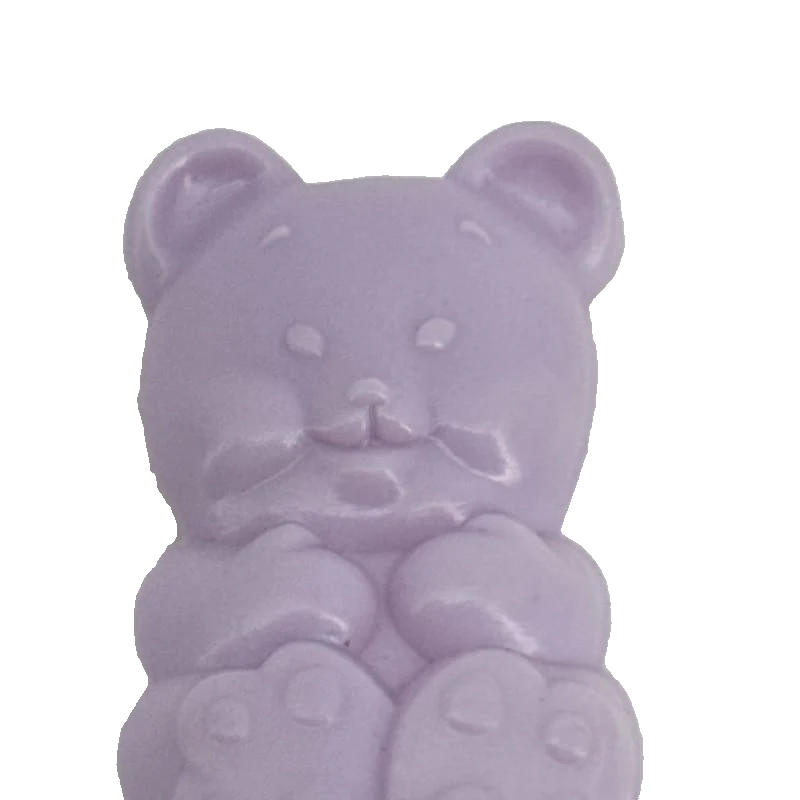 Lavender Teddy Bear Brush My Little Pony G1 Vintage 1980s Hasbro Grooming White