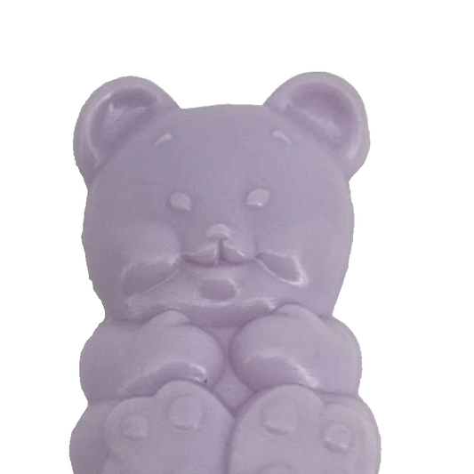 Lavender Teddy Bear Brush My Little Pony G1 Vintage 1980s Hasbro Grooming White