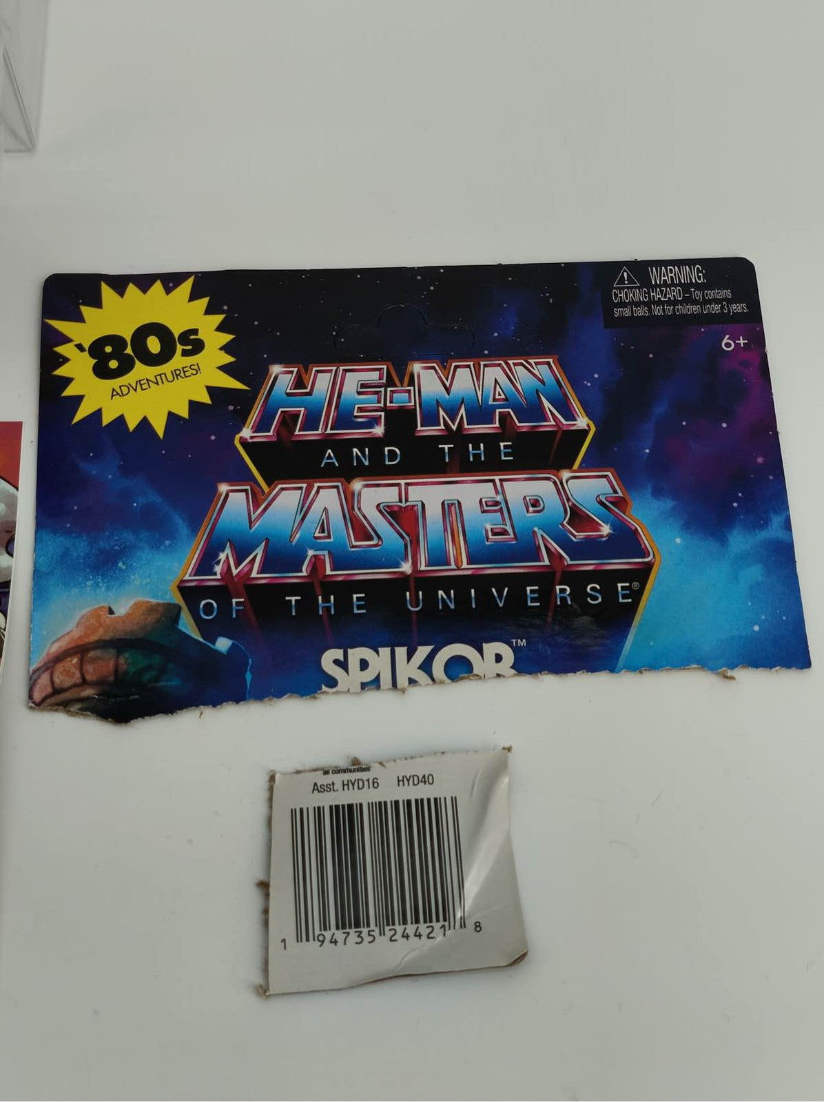 Spikor MOTU Origins Mattel 2022 Figure He-Man Honor Amongst Thieves Comic Loose