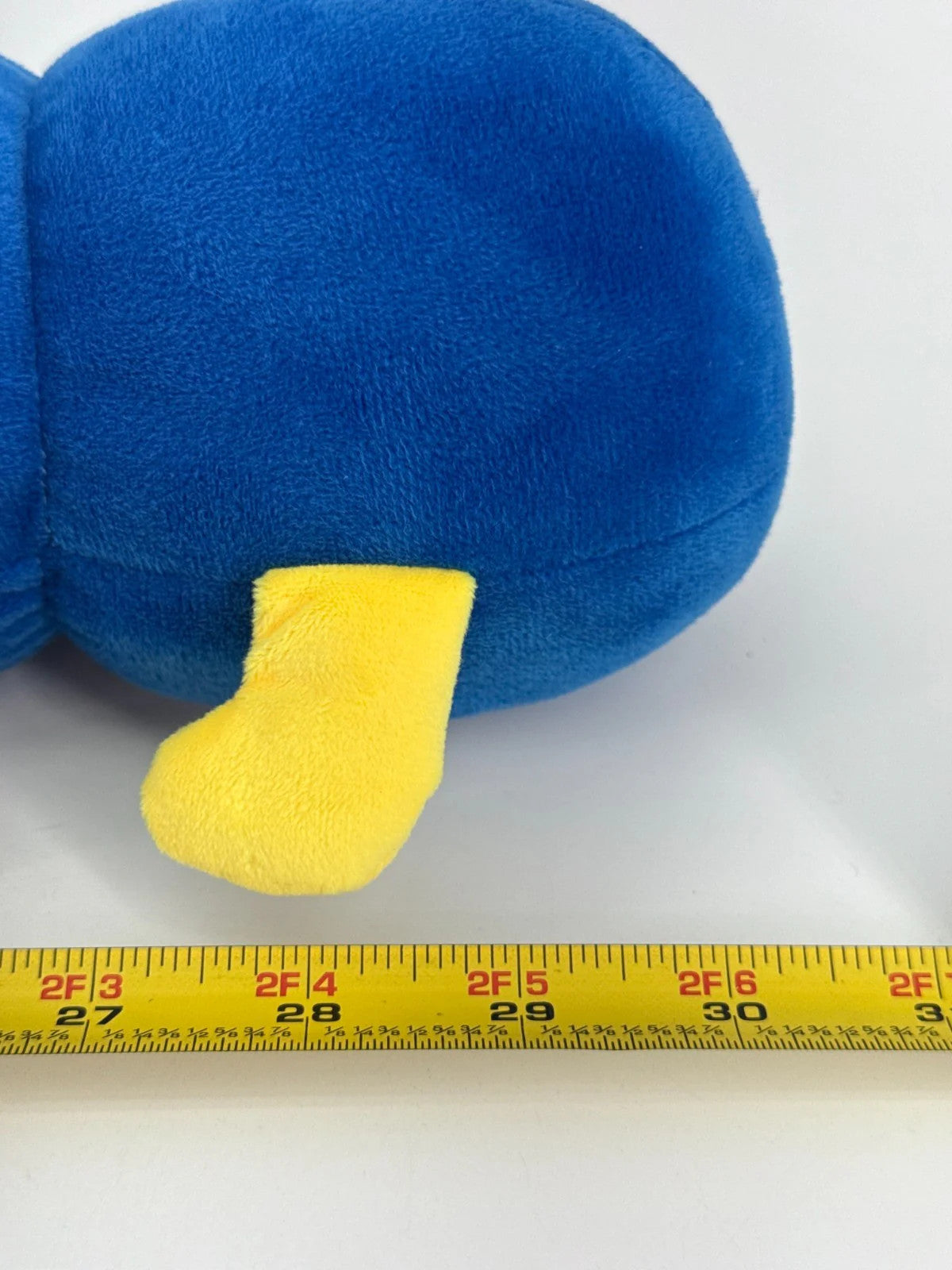 Bintiva Sensory Weighted Caterpillar Plush 30" Toy Blue Red W/ Bag Calming Toddl